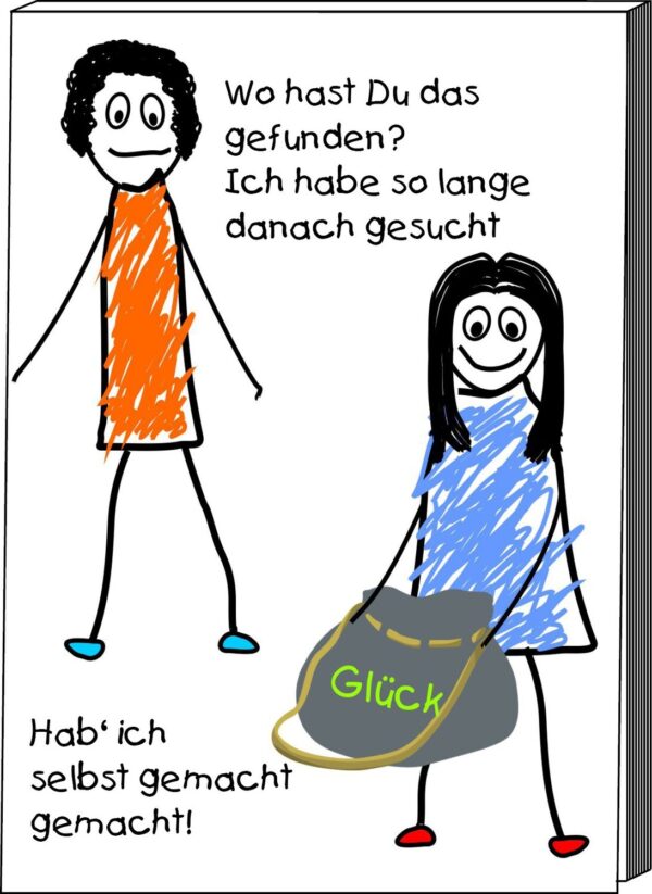 Gedankenzettel | "Wo hast du das [Glück] gefunden..."