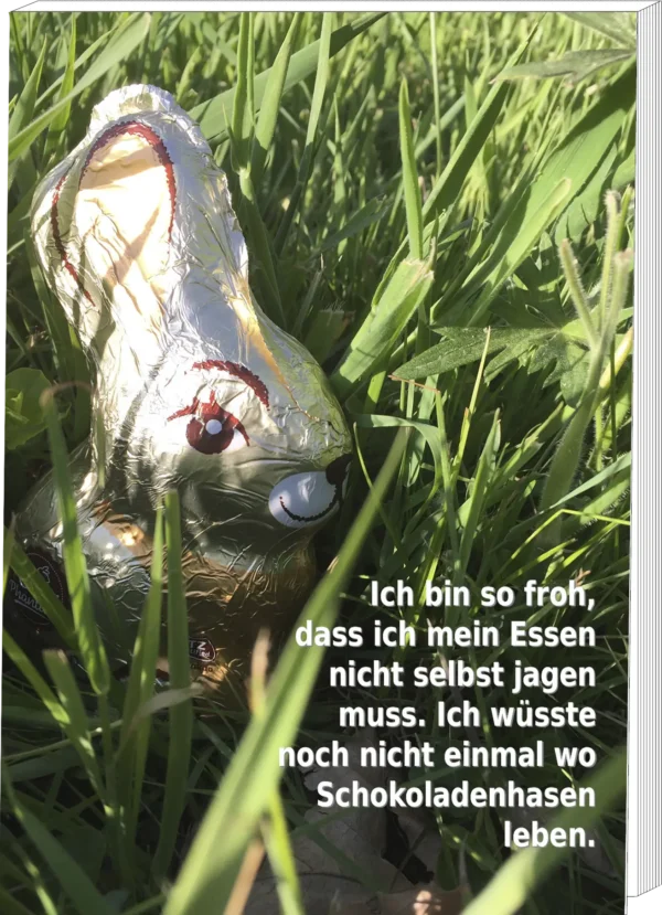 Gedankenzettel | "Schokoladenhase"